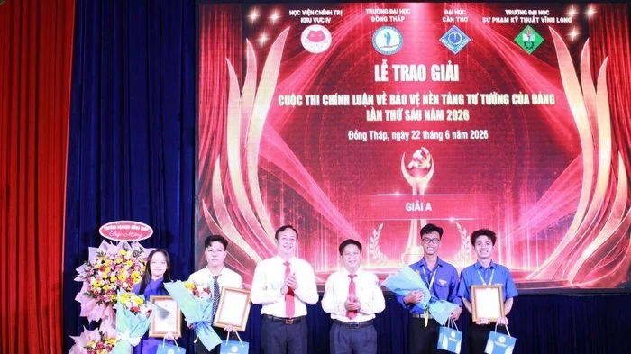 Học viện Chính trị khu vực IV: Trao 45 giải thưởng Cuộc thi chính luận về bảo vệ nền tảng tư tưởng của Đảng năm 2026
