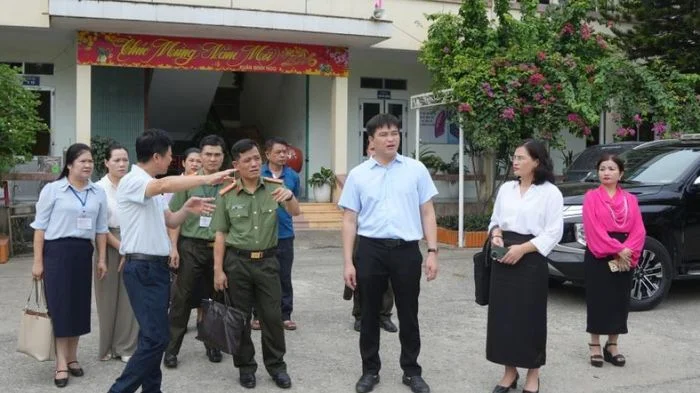Đoàn kiểm tra số 3 kiểm tra công tác chuẩn bị Kỳ thi tốt nghiệp THPT năm 2026