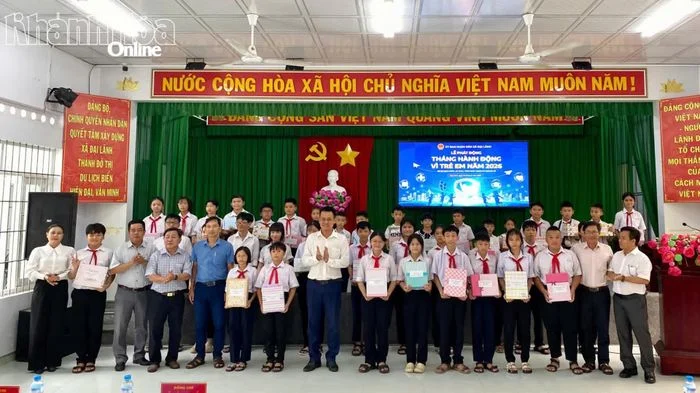 Xã Đại Lãnh phát động Tháng hành động vì trẻ em năm 2026