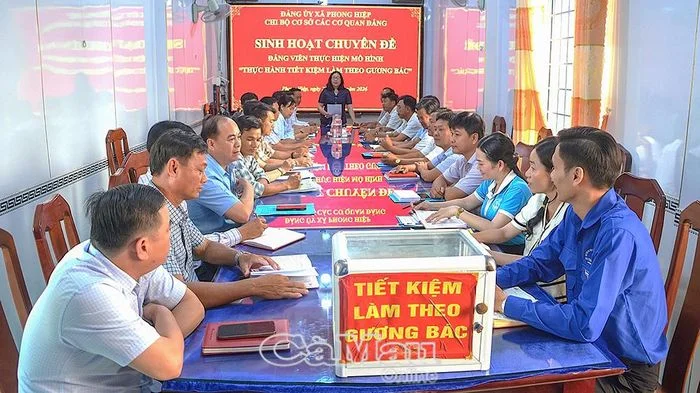 Lan tỏa việc học và làm theo Bác từ những việc làm thiết thực ở Phong Hiệp