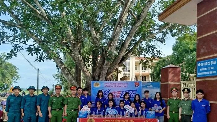 Công an Thanh Hóa tiếp sức sĩ tử chinh phục ước mơ