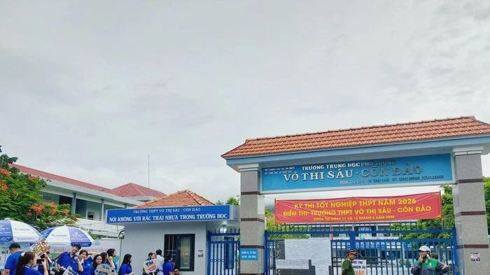 Ngày thi đầu tiên thuận lợi ở đặc khu Côn Đảo