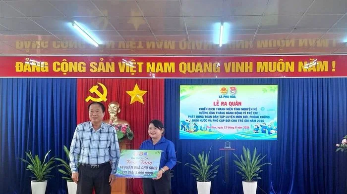 Chiến dịch Thanh niên tình nguyện hè với nhiều hoạt động ý nghĩa ở An Giang