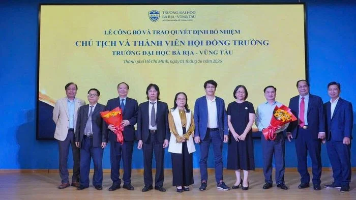 BVU công bố quyết định bổ nhiệm Lãnh đạo Hội đồng trường