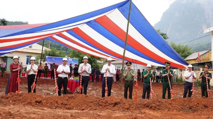 Lễ khởi công xây dựng điểm Trường Mầm non Cốc Pàng