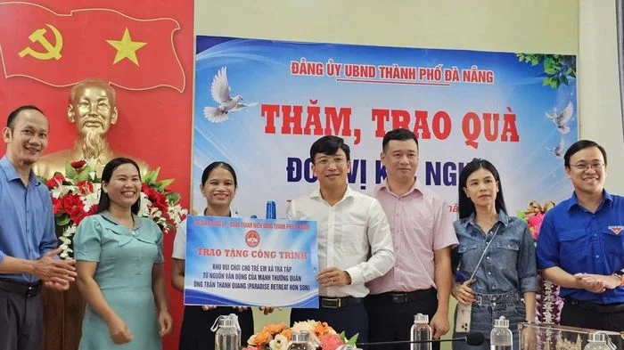 Gần 200 triệu đồng hỗ trợ cho người dân xã Trà Tập
